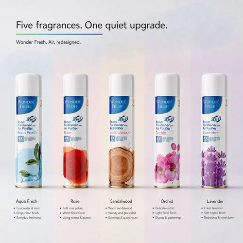 Wonder Fresh Room Freshener Spray - Sandalwood | Air Freshener