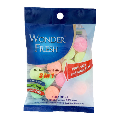 NAPHTHALENE BALLS-COLOR-50GM