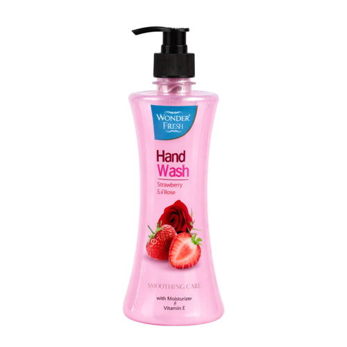 HAND-WASH-STRAWBERRY & ROSE-430ML