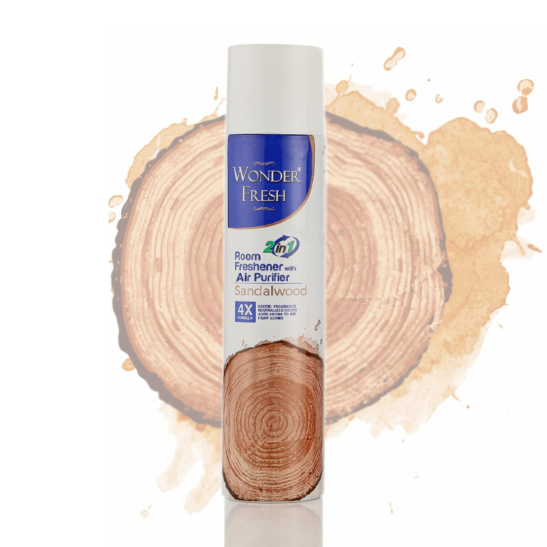 Wonder Fresh Room Freshener Spray 235ml x2 | Long Lasting Aroma