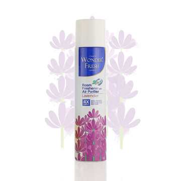 Wonder Fresh Room Freshener Spray 235ml x2 | Long Lasting Aroma