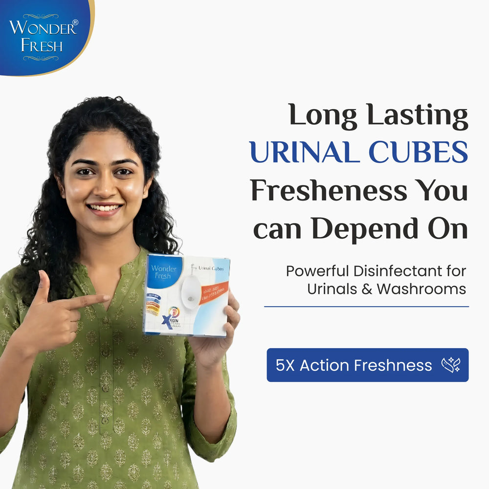 Wonder Fresh Urinal Cubes | Toilet Freshener Cubes