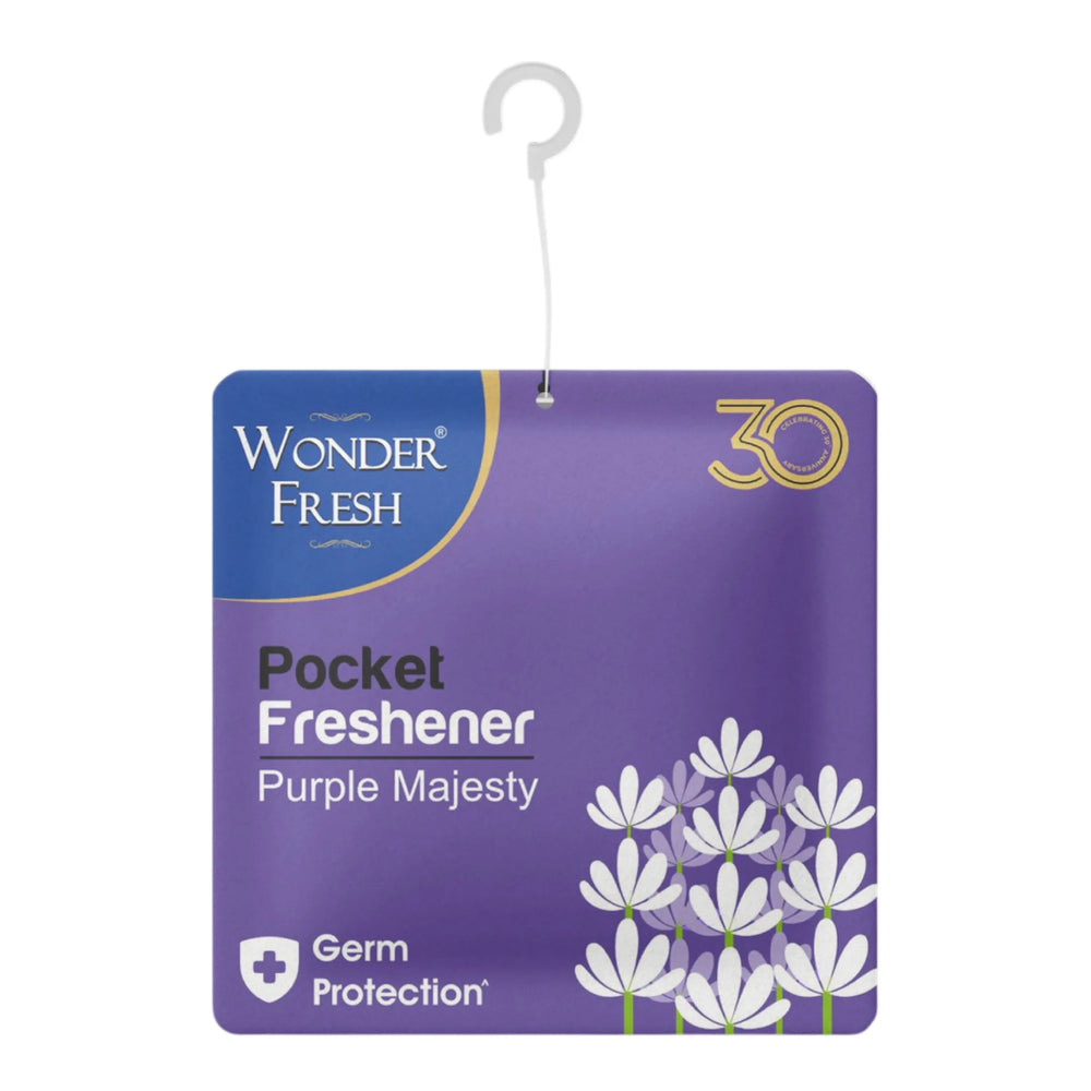 POCKET FRESHENER-PURPLE MAJESTY
