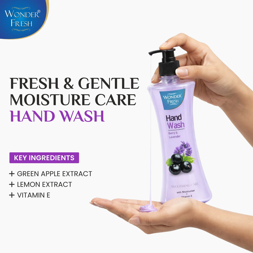 Wonder Fresh Handwash – Berry & Lavender | Foaming Hand Wash