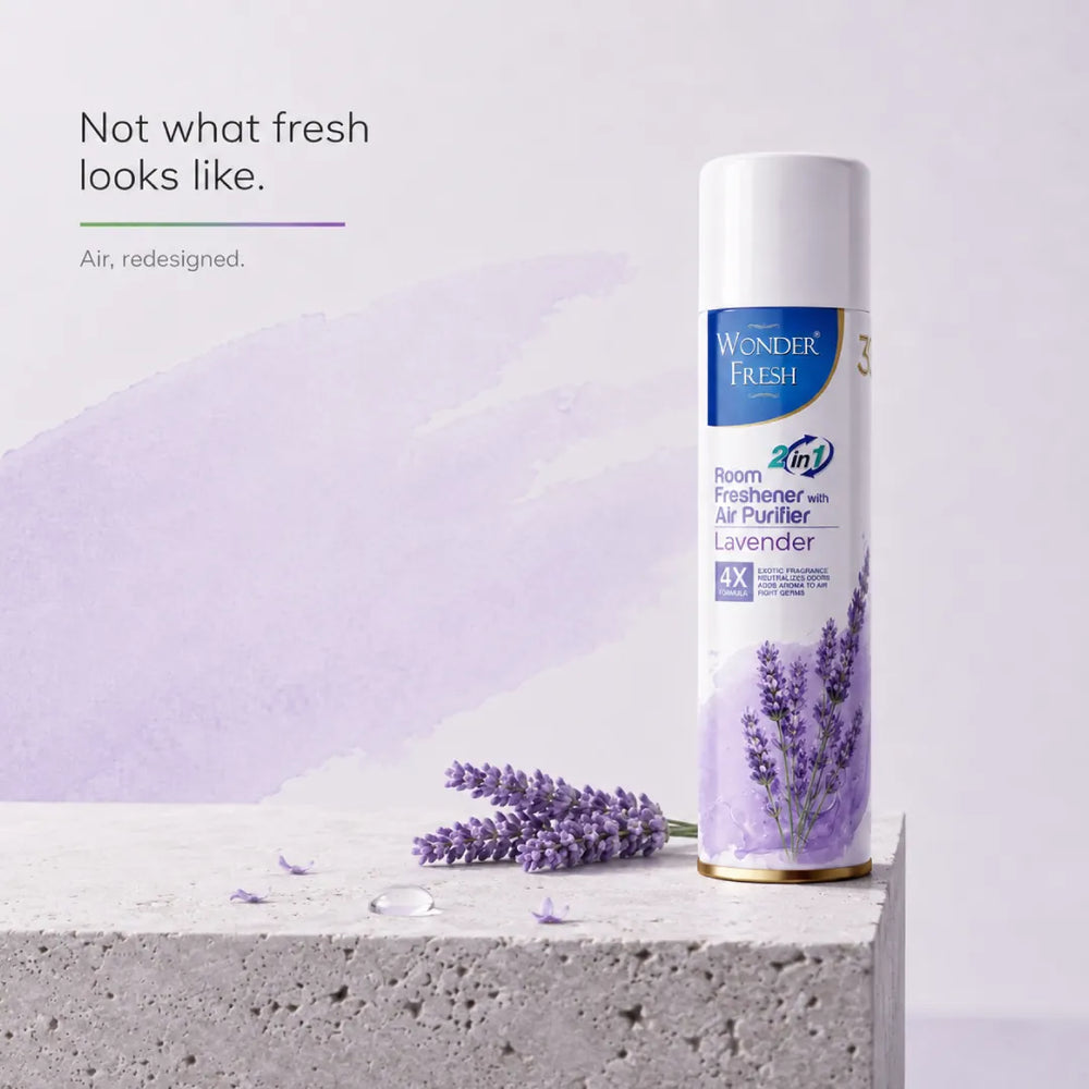 Wonder Fresh Room Freshener Spray - Lavender | Air Freshener