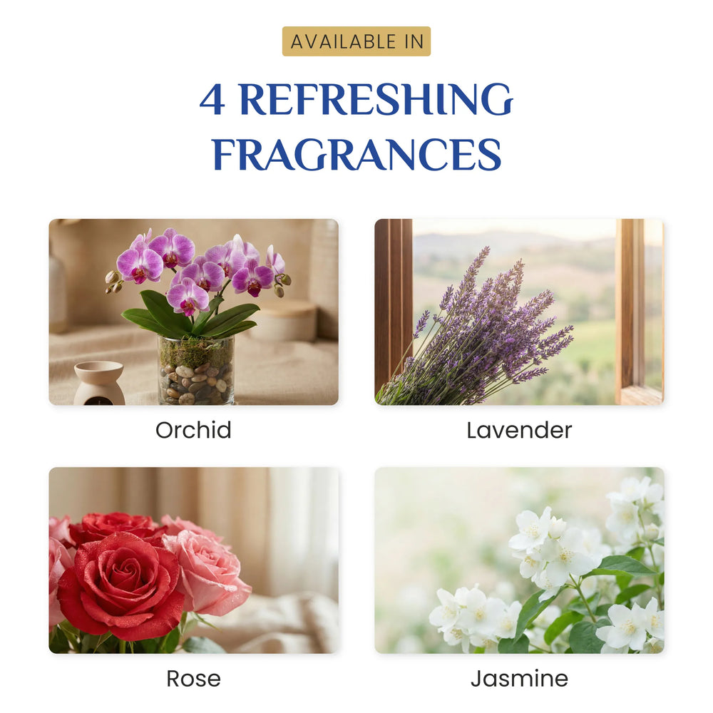 Wonder Fresh Air Freshener Block - Orchid | Bathroom Freshener