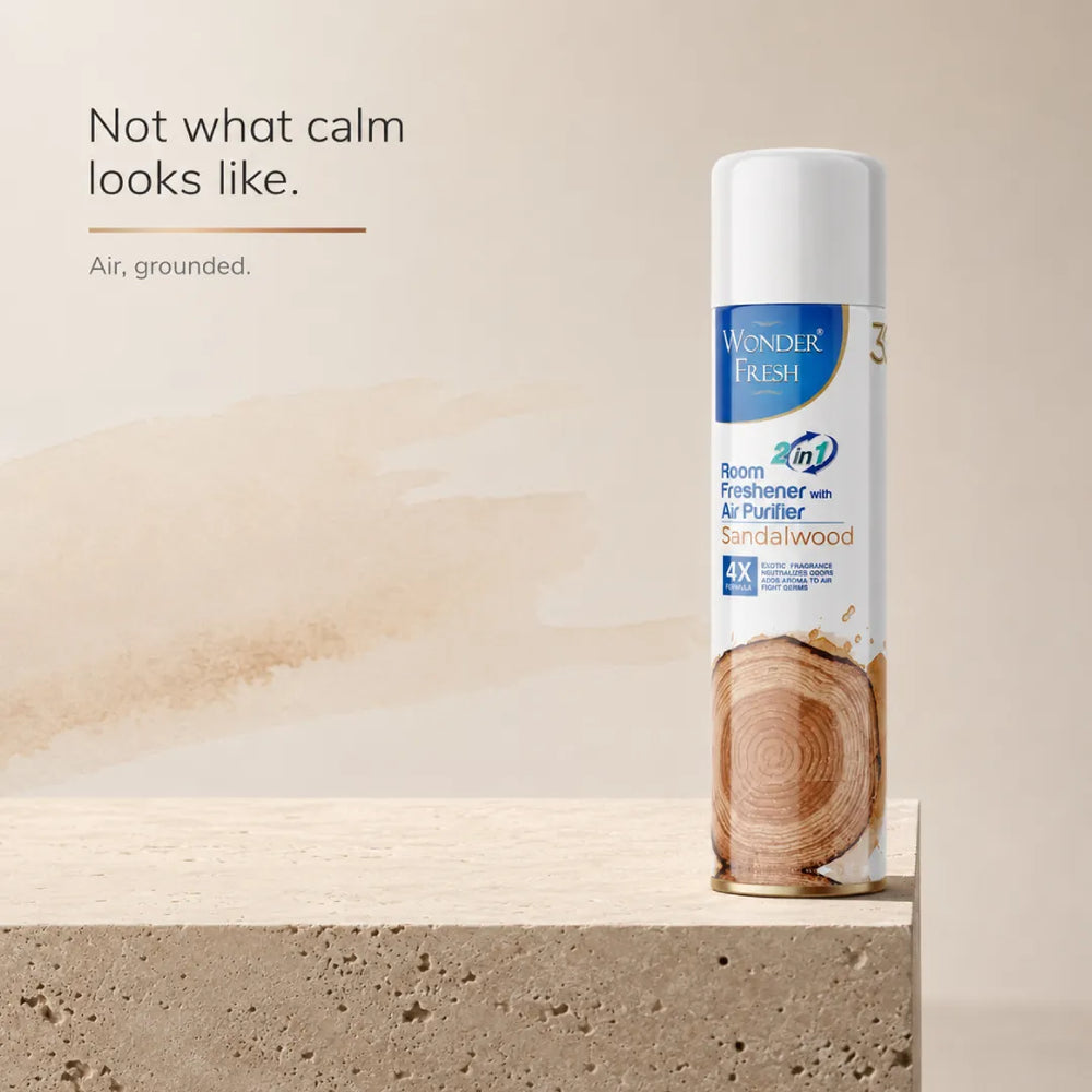Wonder Fresh Room Freshener Spray - Sandalwood | Air Freshener