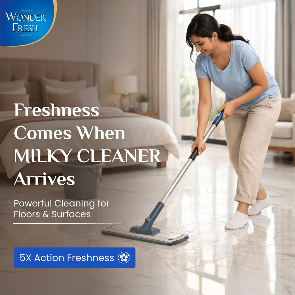 Wonder Fresh Milky Floor Cleaner - Pine | Floor Cleaner Liquid