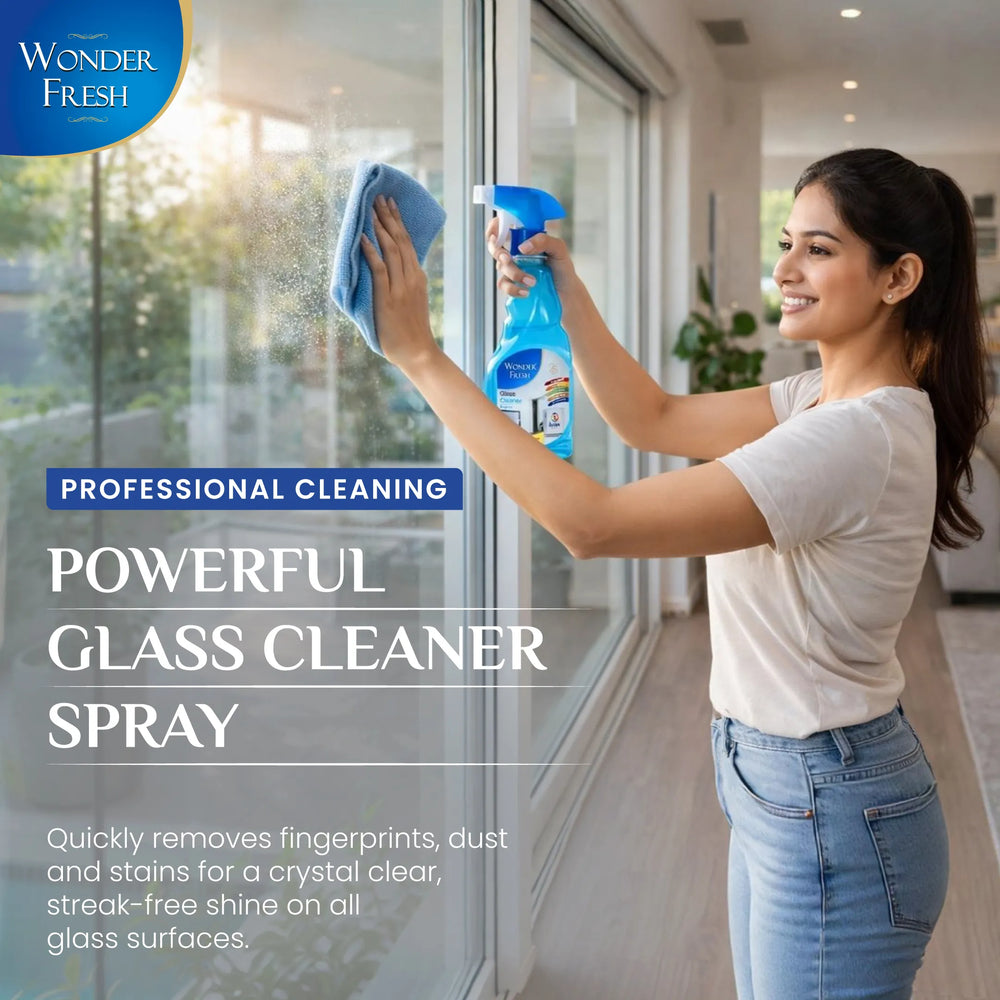 Wonder Fresh Glass Cleaner | Multi-Surface Spray