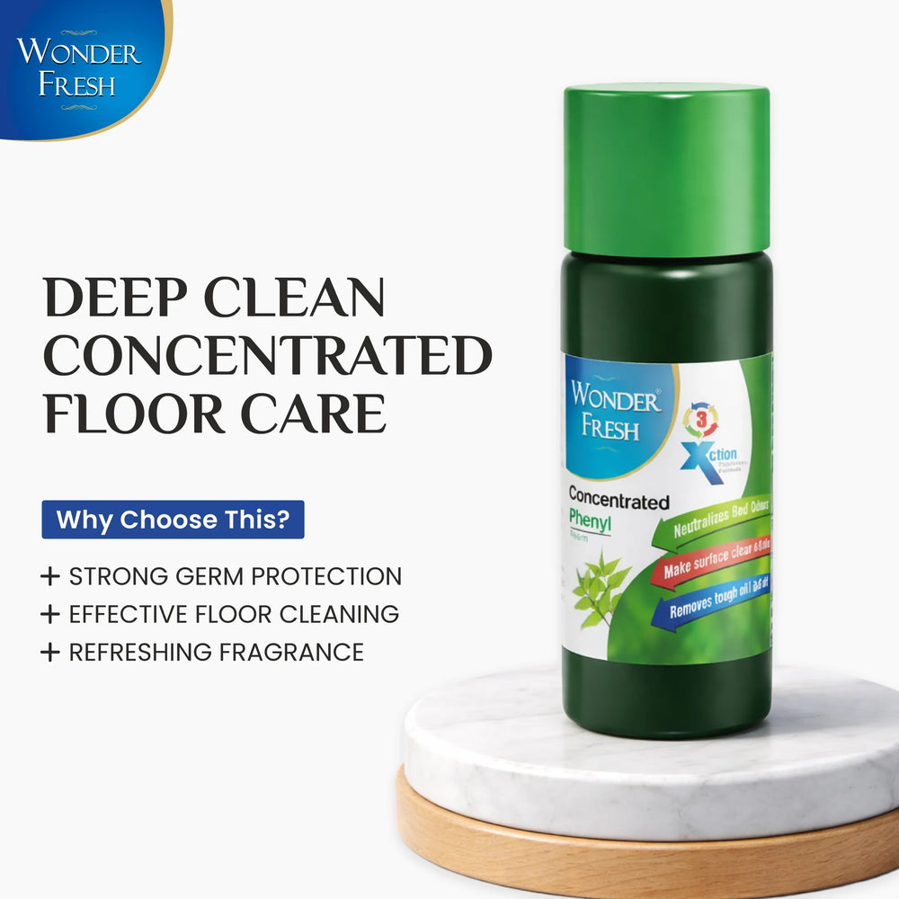 Wonder Fresh Concentrated Cleaner - Neem | Disinfectant Phenyl