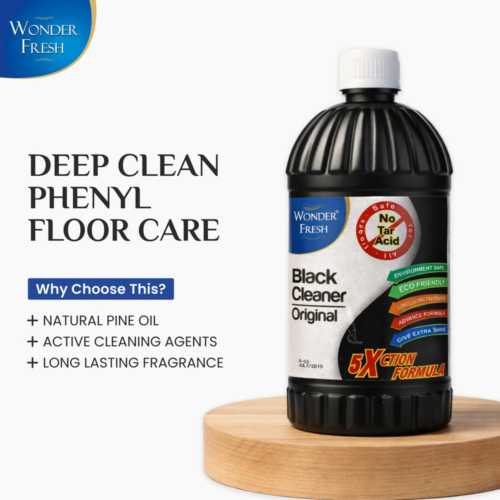 Wonder Fresh Black Phenyl | Floor Disinfectant Cleaner