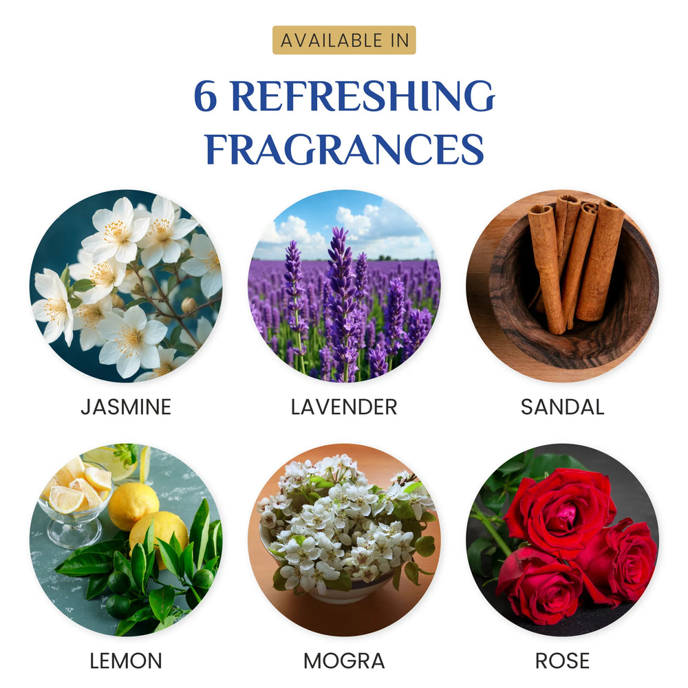 Wonder Fresh Air Freshener Flower - Mogra | Toilet Freshener