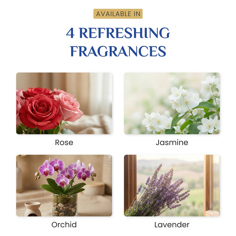 Wonder Fresh Air Freshener Block - Rose | Bathroom Freshener