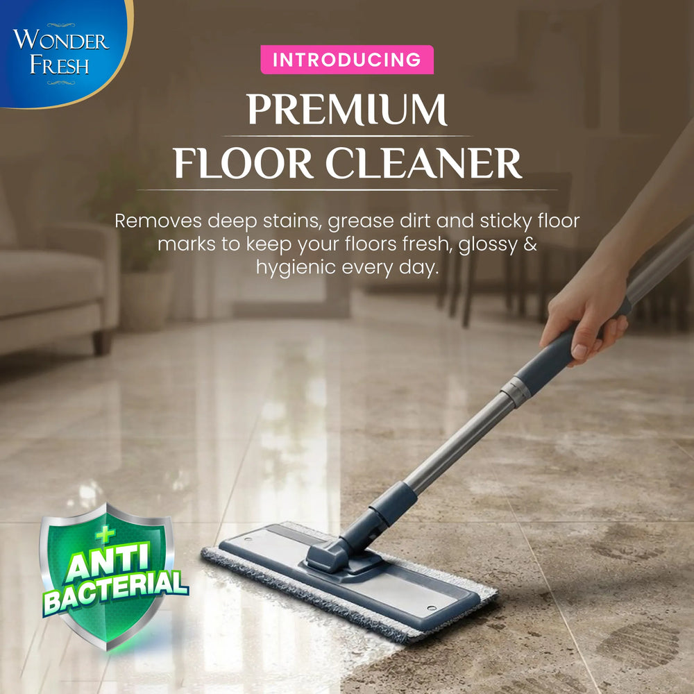 Wonder Fresh Floor Cleaner - Floral | Disinfectant Liquid