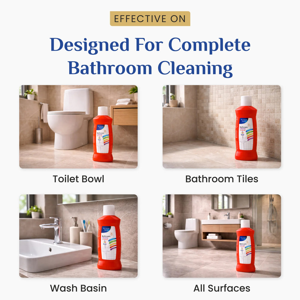 Wonder Fresh Bathroom Cleaner | Tile & Floor Cleaner Liquid