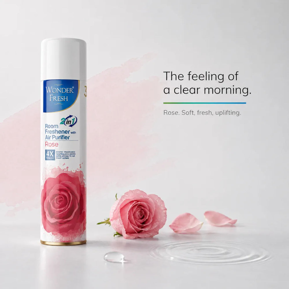 Wonder Fresh Room Freshener Spray - Rose | Air Freshener