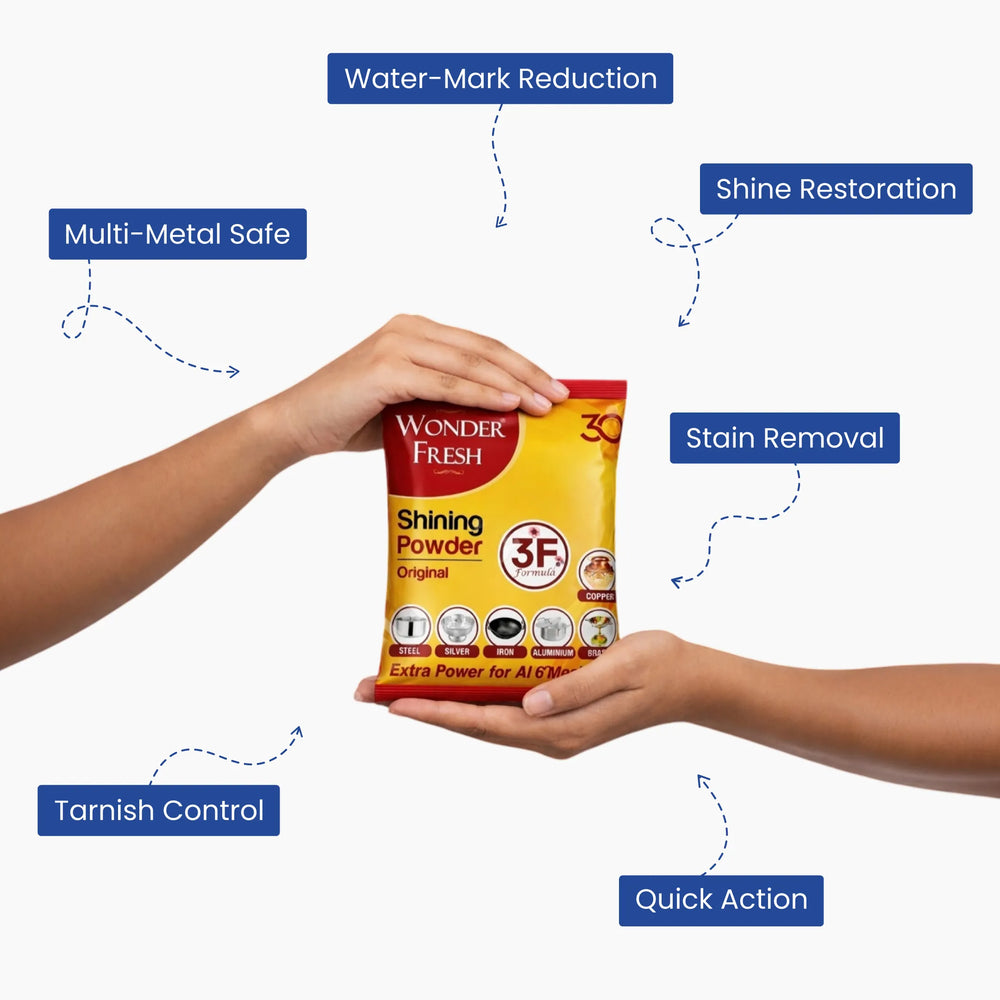 Wonder Fresh Shining Powder | Utensil Cleaning Powder