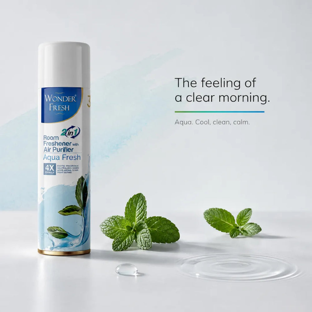 Wonder Fresh Room Freshener Spray - Aqua | Air Freshener