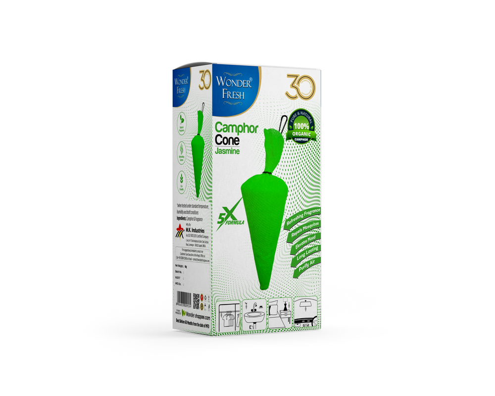 CAMPHOR CONE-JASMINE-60GM-6PCS