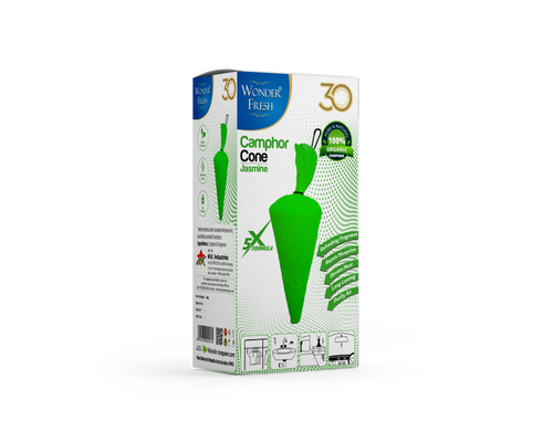 CAMPHOR CONE-JASMINE-60GM-6PCS