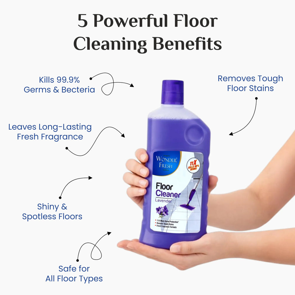Wonder Fresh Floor Cleaner - Lavender | Disinfectant Liquid