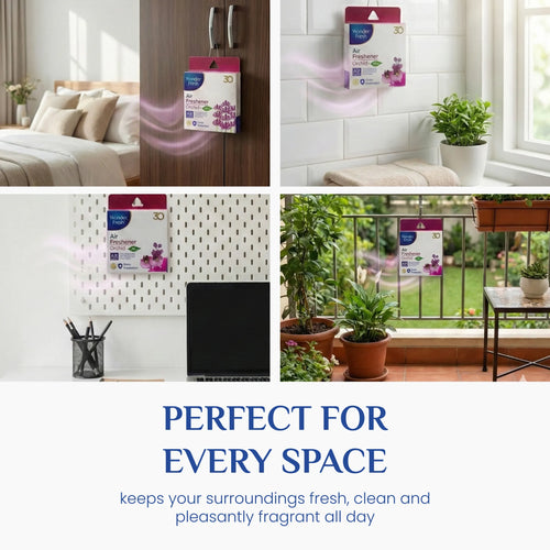 Wonder Fresh Air Freshener Block - Orchid | Bathroom Freshener