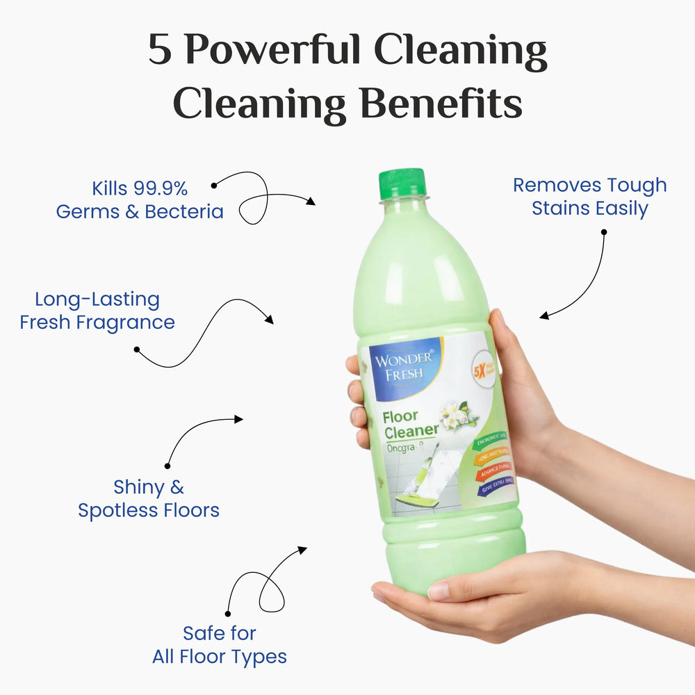 Wonder Fresh Milky Floor Cleaner - Mogra | Floor Cleaner Liquid