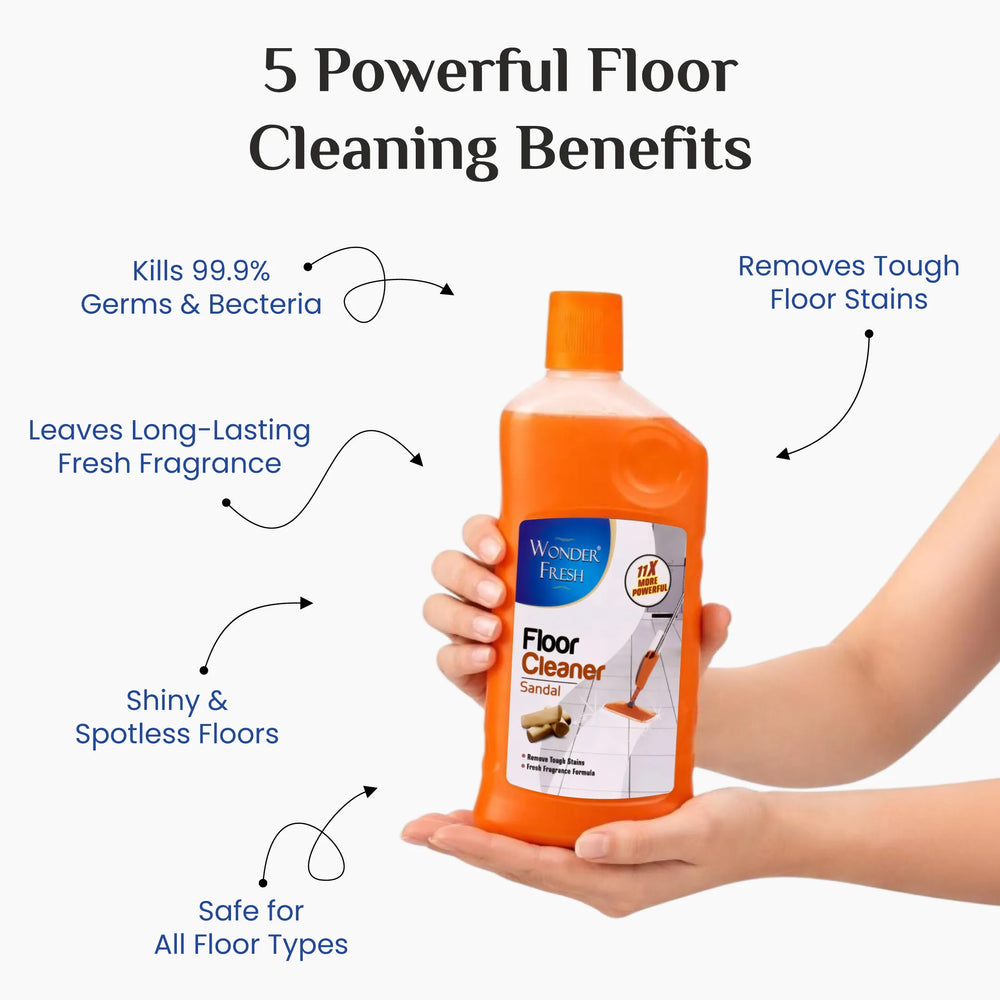 Wonder Fresh Floor Cleaner - Sandal | Disinfectant Liquid