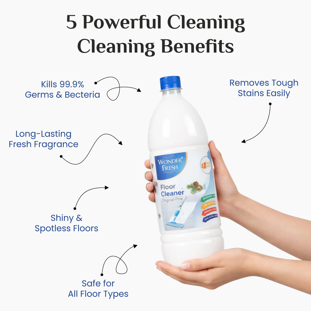 Wonder Fresh Milky Floor Cleaner - Pine | Floor Cleaner Liquid