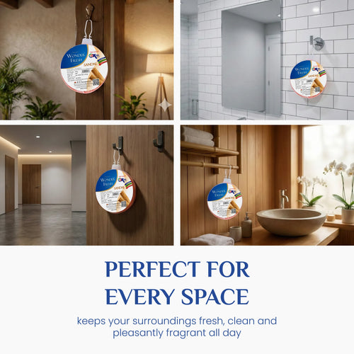 Wonder Fresh Air Freshener Flower - Sandal | Toilet Freshener