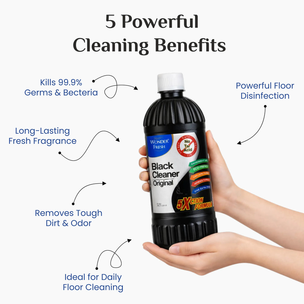 Wonder Fresh Black Phenyl | Floor Disinfectant Cleaner