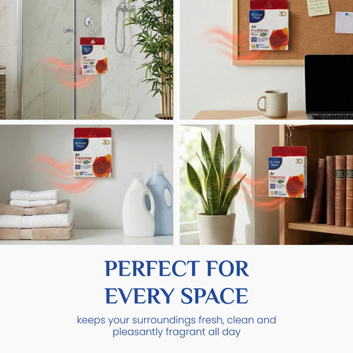Wonder Fresh Air Freshener Block - Rose | Bathroom Freshener