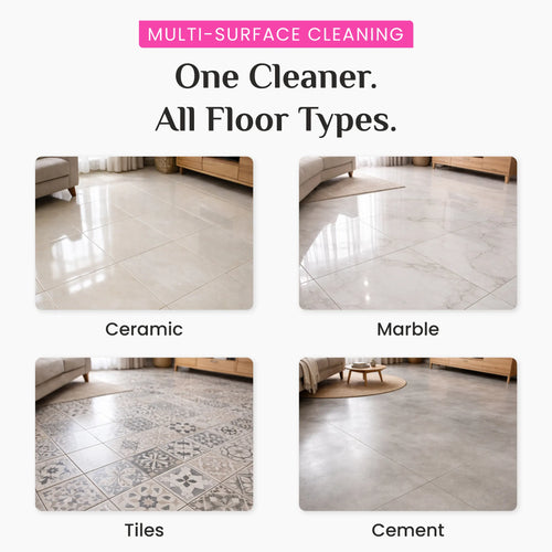 Wonder Fresh Floor Cleaner - Floral | Disinfectant Liquid
