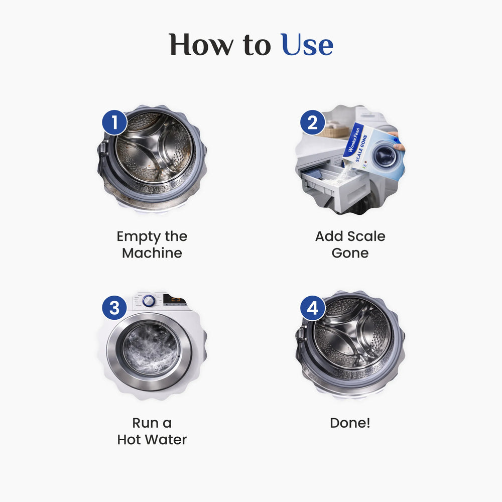 Wonder Fresh Scale Gone | Washing Machine Cleaner Powder