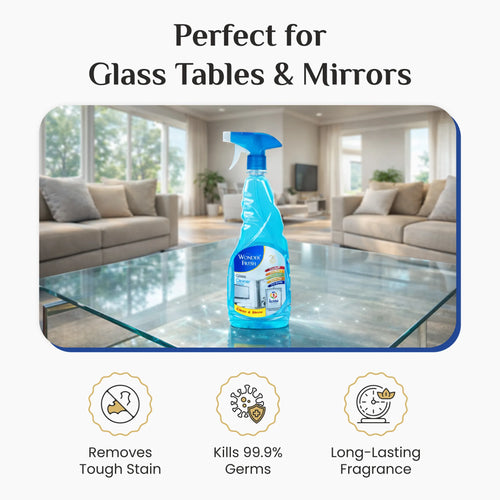 Wonder Fresh Glass Cleaner | Multi-Surface Spray
