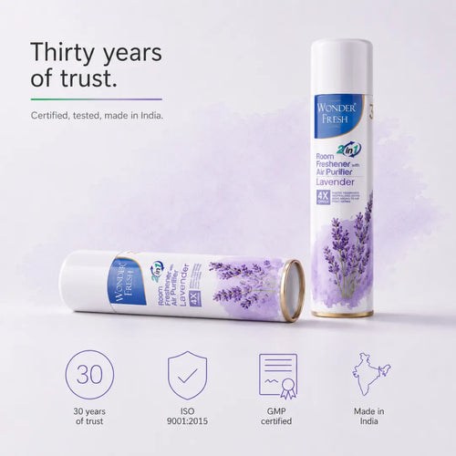 Wonder Fresh Room Freshener Spray - Lavender | Air Freshener