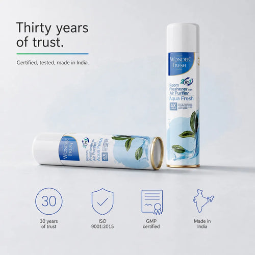 Wonder Fresh Room Freshener Spray - Aqua | Air Freshener