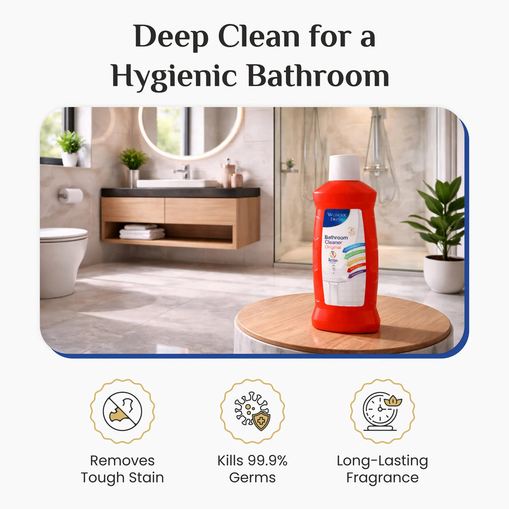 Wonder Fresh Bathroom Cleaner | Tile & Floor Cleaner Liquid