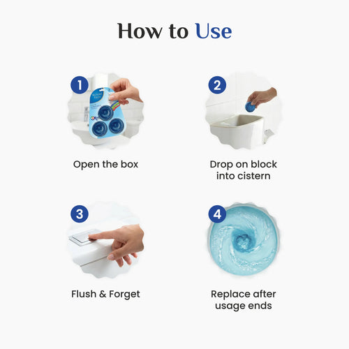 Wonder Fresh Flush Tabs | Flush Tank Cleaner Tablet
