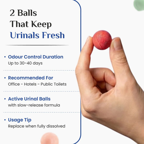 Wonder Fresh Disinfectant Balls | Bathroom Freshener Blocks