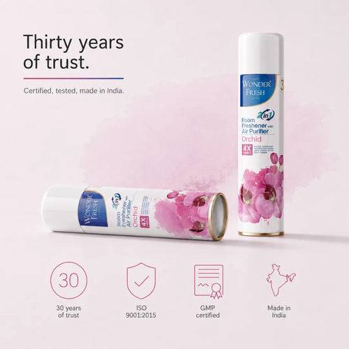 Wonder Fresh Room Freshener Spray - Orchid | Air Freshener