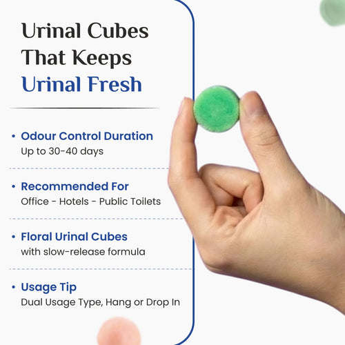 Wonder Fresh Urinal Cubes | Toilet Freshener Cubes