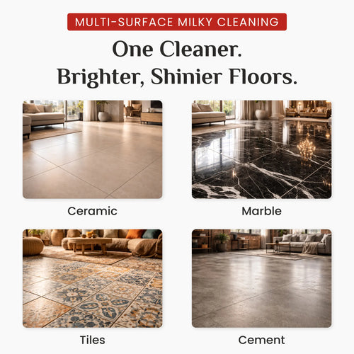 Wonder Fresh Milky Floor Cleaner - Rose | Floor Cleaner Liquid