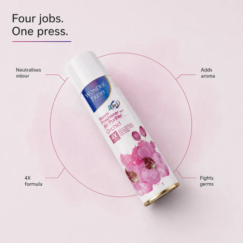 Wonder Fresh Room Freshener Spray - Orchid | Air Freshener