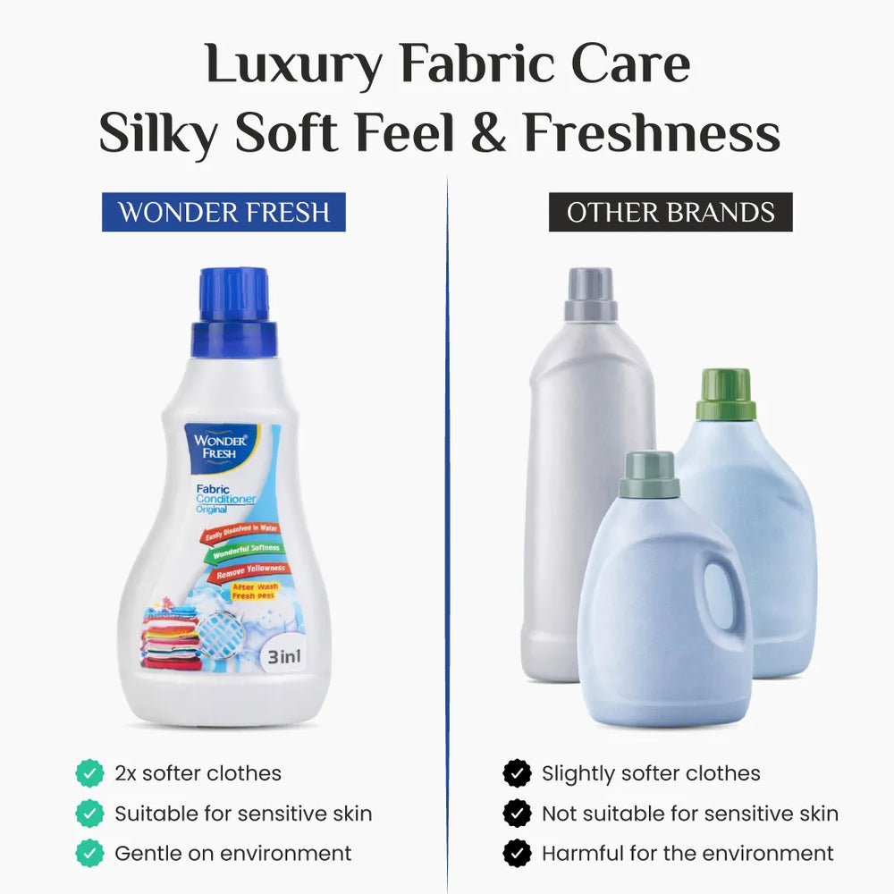 Wonder Fresh Fabric Conditioner | Fabric Softener Liquid