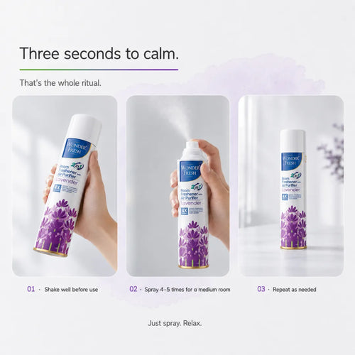 Wonder Fresh Room Freshener Spray - Lavender | Air Freshener
