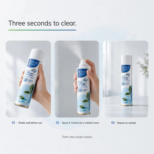 Wonder Fresh Room Freshener Spray - Aqua | Air Freshener