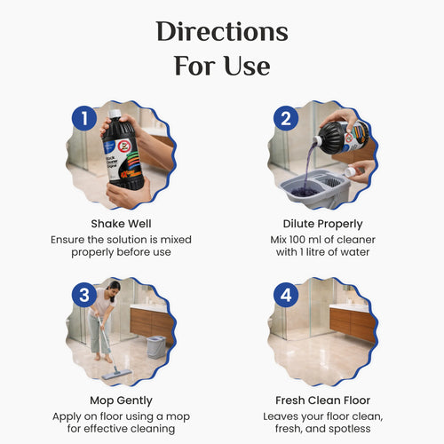 Wonder Fresh Black Phenyl | Floor Disinfectant Cleaner
