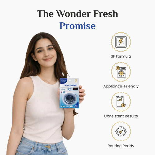 Wonder Fresh Scale Gone | Washing Machine Cleaner Powder