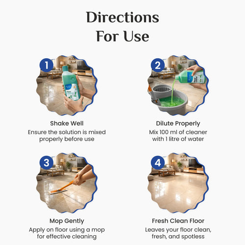 Wonder Fresh Floor Cleaner - Jasmine | Disinfectant Liquid